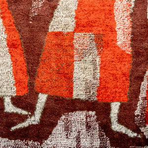 Laszlo Pesci Post-Cubist Silk Blend Tapestry (9893361877299)