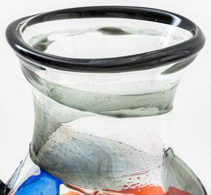 Mario Badioli "Hommage to Picasso" Art Glass Vase (9767108411699)