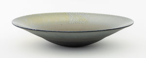 Murano Silver Leaf Smoked Glass Bowls, 2 (9835734073651)