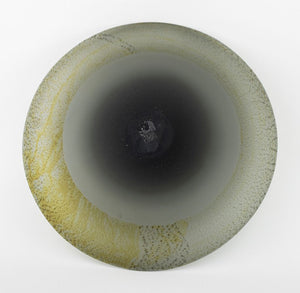 Murano Silver Leaf Smoked Glass Bowls, 2 (9835734073651)