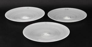 Venini Murano Latticino Chargers, 3 (9835735056691)
