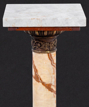French Gilt Metal Mounted Onyx Pedestal (9808374464819)