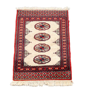 Persian Turkmen Bokhara Prayer Rug, 3' 5" x 2' 1"