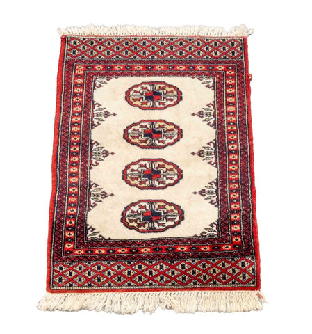 Persian Turkmen Bokhara Prayer Rug, 3' 5