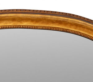 Neoclassical Style Oval Giltwood Mirror (9770047242547)