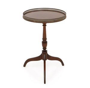 Schott Furniture Mahogany Circular Tripod Table