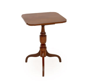 American Mahogany Tripod Side Table