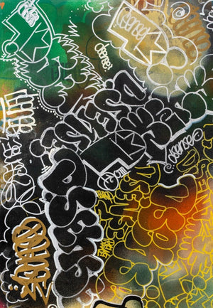 Dsense "DSENSE" Street Art Mixed Media (9855988367667)