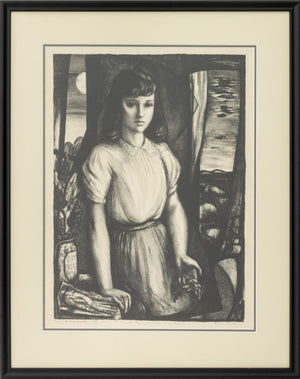 Benton Spruance "Ecclesiastes Essay V" Lithograph