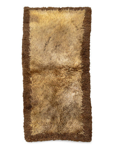 Scandinavian Modern Rya Rug, 6' 1