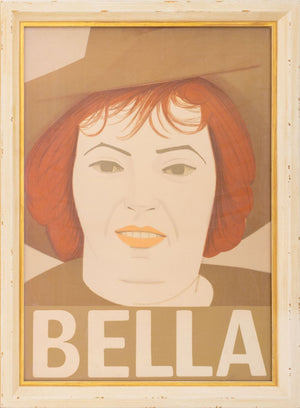 Alex Katz "Bella" Lithograph in Colors, 1972