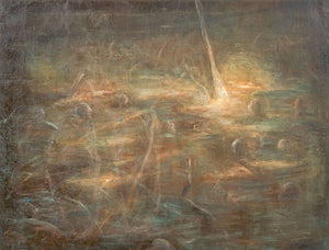 Alexis Rockman "Adrift" Double-Sided Oil on Canvas (9858728132915)
