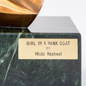 Michi Raphael "Girl in a Mink Coat" Sculpture (9845375861043)