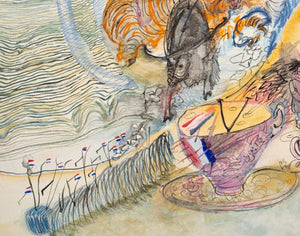 Eva Bouzard-Hui Abstract Compositions Acrylic, 2 (9742261551411)