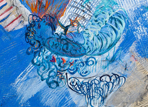 Eva Bouzard-Hui Abstract Compositions Acrylic, 2 (9742261551411)