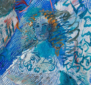 Eva Bouzard-Hui Abstract Compositions Acrylic, 2 (9742261551411)