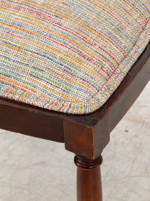 American Marquetry Walnut Side Chair, ca. 1890 (9808436691251)