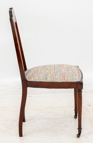 American Marquetry Walnut Side Chair, ca. 1890 (9808436691251)