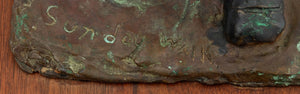 Ray Niegel "Sunday Walk" Bronze Sculpture (9855996100915)