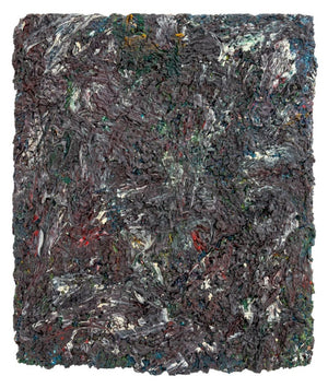 Andy Miller Abstract Composition Oil on Canvas, 1985