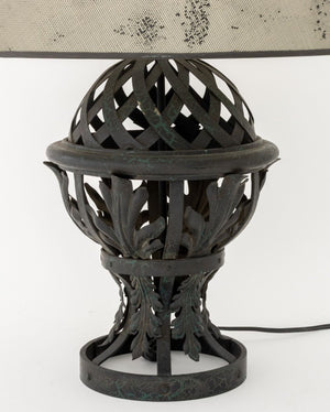 Modern Painted Metal Table Lamps, Pair (9790430019891)