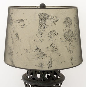 Modern Painted Metal Table Lamps, Pair (9790430019891)