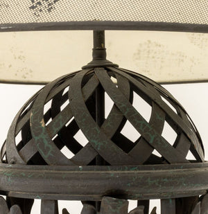 Modern Painted Metal Table Lamps, Pair (9790430019891)