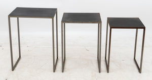 Modern Wrought Iron Nesting Tables, 3 (9808439705907)
