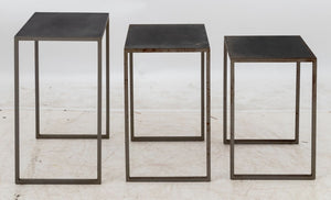 Modern Wrought Iron Nesting Tables, 3 (9808439705907)