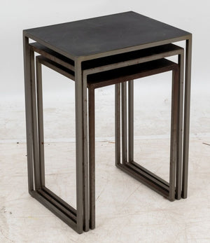 Modern Wrought Iron Nesting Tables, 3 (9808439705907)