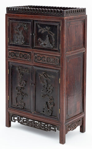 Chinese Hardwood Table Cabinet (9856002457907)