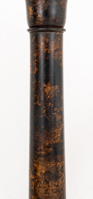 Black Japanned and Parcel Gilt Pedestal (9856003932467)