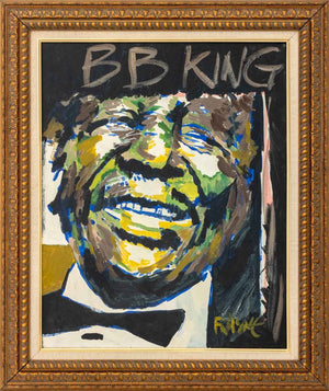 George Frayne "B. B. King" Acrylic on Canvas