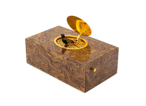 Reuge Music No. 198 Ash Singing Bird Box