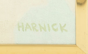 Margery Harnick Abstract Figural Oil on Canvas (9738647109939)