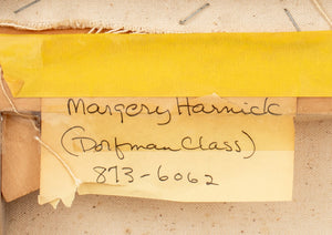 Margery Harnick Abstract Figural Oil on Canvas (9738647109939)