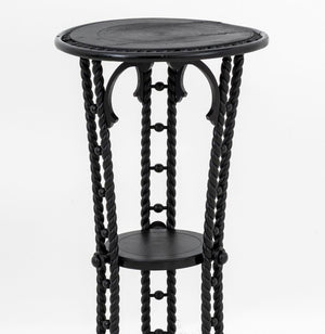 American Painted Wood & Composition Pedestal (9808449274163)