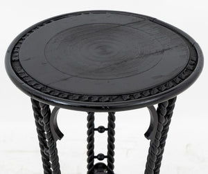 American Painted Wood & Composition Pedestal (9808449274163)
