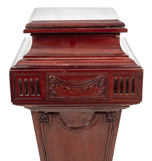 Louis XVI Style Mahogany Pedestal (9808458154291)