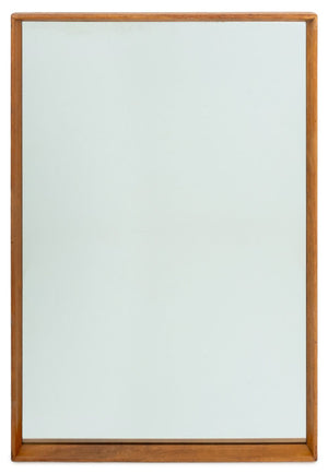 T.H. Robsjohn-Gibbings Walnut Wall Mirror