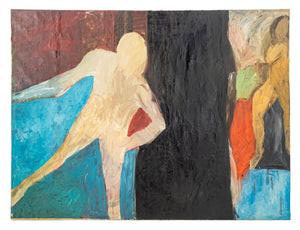 George Segal Untitled Oil on Canvas, 1959