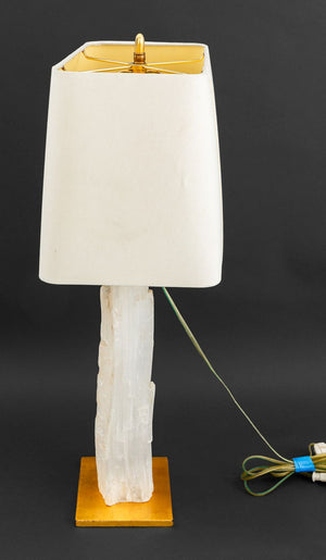 Modern Selenite Crystal Lamp (9894845382963)