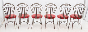 French Style Balloon Back Steel Side Chairs, 6 (9842472714547)