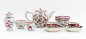 Chinese Export Famille Rose Porcelain Teaware, 11 (9755226964275)