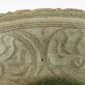Chinese Lotus Form Longquan Celadon Glazed Bowl (9765719605555)
