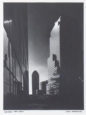 Jack Manning "The New New York" Silver Print (9736801943859)