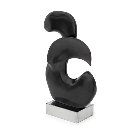 Bill Barrett Abstract Carved Stone Sculpture