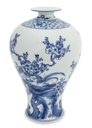Chinese Blue and White Porcelain Meiping Vase (9856161644851)