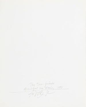 Will McBride "The Two Friends..." Silver Print (9894847611187)