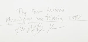 Will McBride "The Two Friends..." Silver Print (9894847611187)